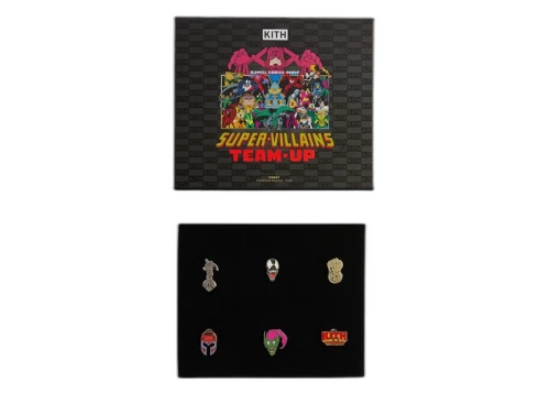 Kith x Marvel Super Villain Pin Set Multi