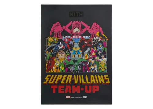 Kith x Marvel Supervillains Poster Multi