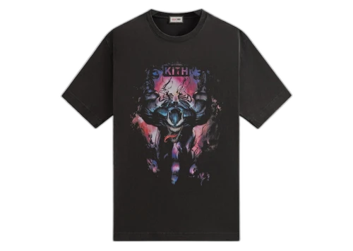 Kith x Marvel Symbiote Vintage Tee Black