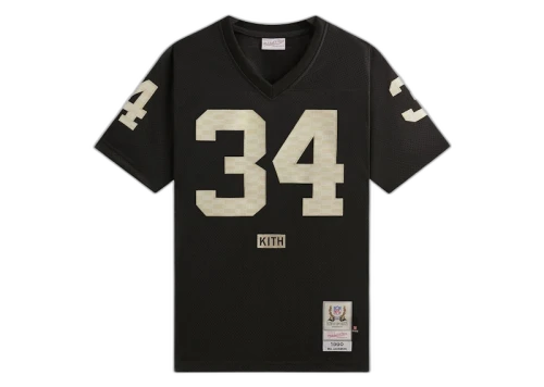 Kith x Mitchell & Ness NFL Bo Jackson Jersey Black