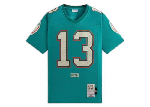 Kith x Mitchell & Ness NFL Dan Marino Jersey Teal