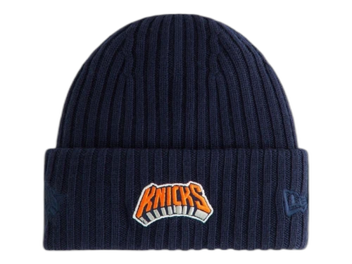 Kith x New Era New York Knicks Kids New Era Archway Beanie Nocturnal