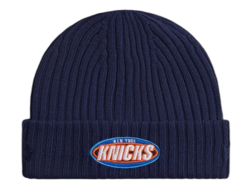 Kith x New Era The New York Knicks Logo Beanie Nocturnal
