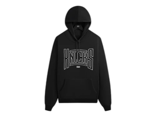 Kith x New York Knicks Arched Vintage Nelson Hoodie Black