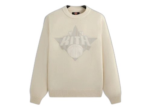 Kith x New York Knicks Empire Lewis Sweater Sandrift