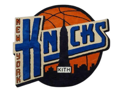 Kith x New York Knicks Logo Rug Multi