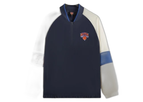 Kith x New York Knicks Nylon Quarter Zip Nocturnal