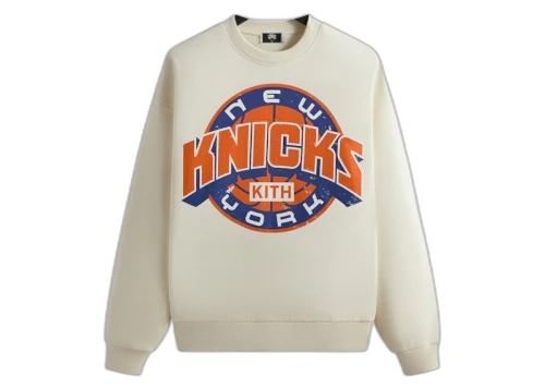 Kith x New York Knicks Showtime Vintage Nelson Crewneck Sandrift