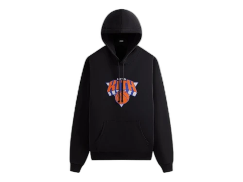 Kith x New York Knicks Superman Nelson Hoodie Black