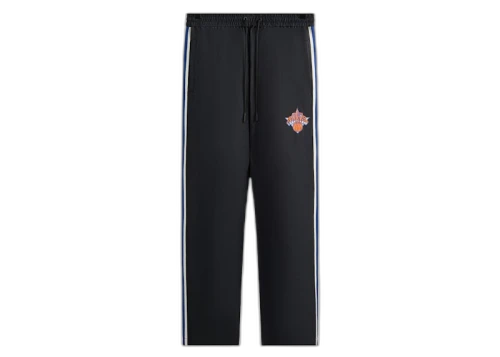Kith x New York Knicks Vintage Nylon Wide Leg Pant Black