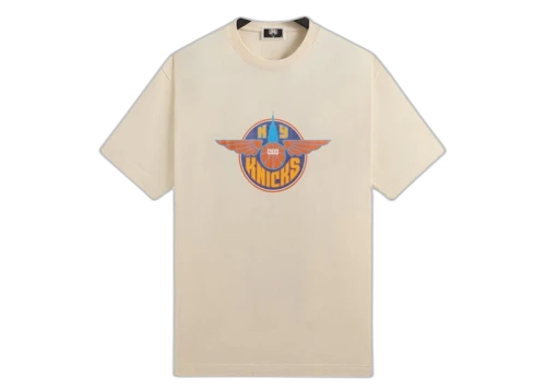 Kith x New York Knicks Wingman Vintage Tee Sandrift
