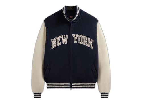 Kith x New York Knicks Wyona Full Zip Sweater Nocturnal