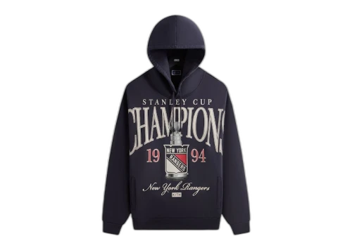 Kith x New York Rangers Champions Nelson Hoodie Ink