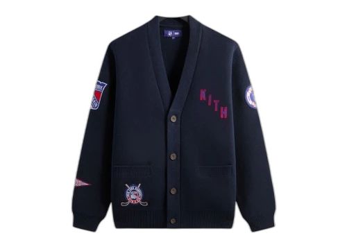 Kith x New York Rangers Cypress Cardigan Nocturnal