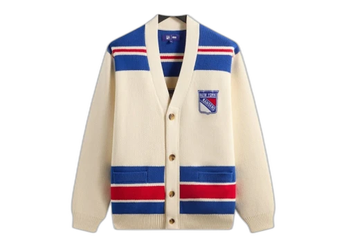 Kith x New York Rangers Cypress Cardigan Sandrift