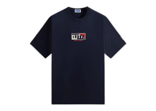 Kith x New York Rangers Pennant Vintage Tee Nocturnal