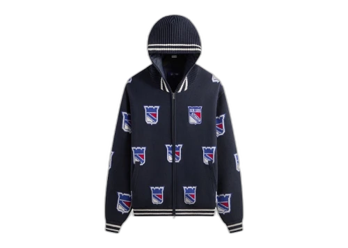 Kith x New York Rangers Wyona Full Zip With Hood Nocturnal