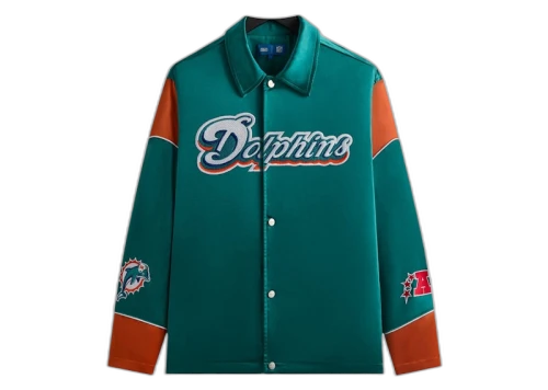 Kith x NFL 47 Dolphins Kieran Coaches Jacket Center