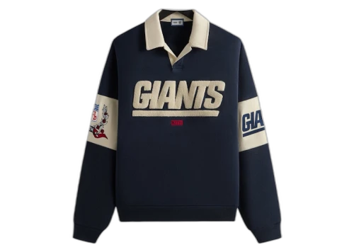 Kith x NFL 47 Giants Nelson Collared Pullover Nocturnal