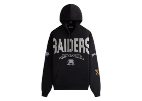 Kith x NFL 47 Raiders Nelson Hoodie Black