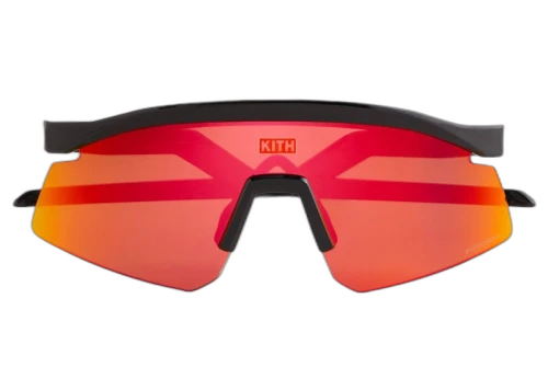 Kith x Oakley Hydra Sunglasses Black/PRIZM/Ruby