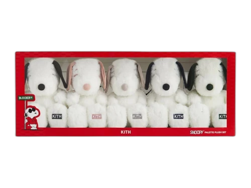 Kith x Peanuts Palette Snoopy Plush Set Multi