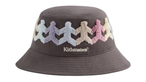 Kith x Roommate Studio Dawson Bucket Hat Battleship