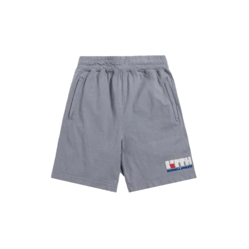 Kith x Russell Athletic Varsity Logo Shorts Quarry