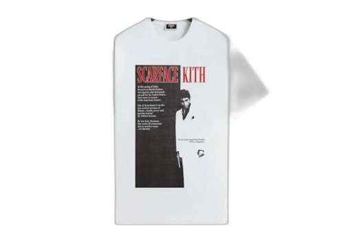 Kith x Scarface Film Poster Vintage Tee White