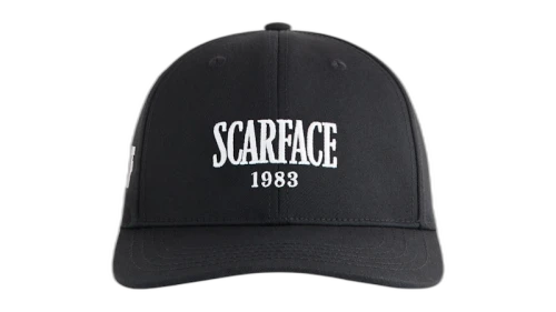 Kith x Scarface Twill Aaron Cap Black