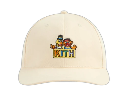 Kith x Sesame Street Aaron Cap Sandrift
