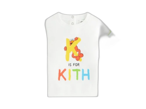 Kith x Sesame Street Baby Book Tee White