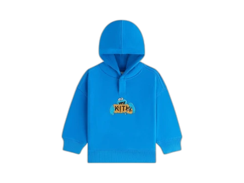 Kith x Sesame Street Baby Cookie Monster Nelson Hoodie Voyage