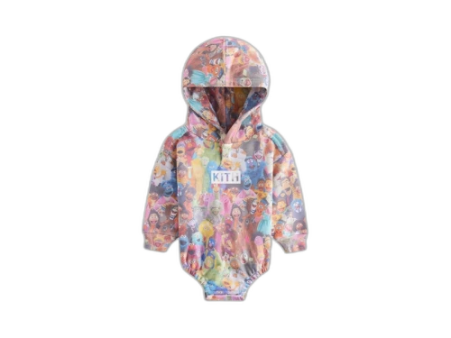 Kith x Sesame Street Baby Family Hoodie Bodysuit Multi