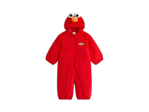 Kith x Sesame Street Baby Furry Elmo Coverall Race
