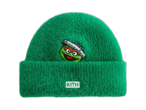 Kith x Sesame Street Baby Grouch Mia Beanie Reptile