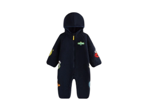 Kith x Sesame Street Baby Sherpa Coverall Nocturnal