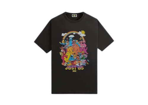 Kith x Sesame Street Characters Vintage Tee Black