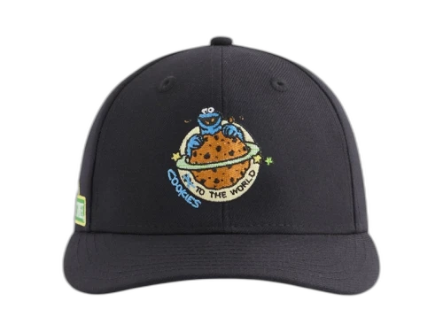 Kith x Sesame Street Cookie Monster 59Fifty Low Profile Fitted Cap Nocturnal