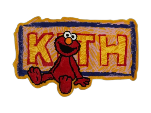 Kith x Sesame Street Elmo's World Rug Multi