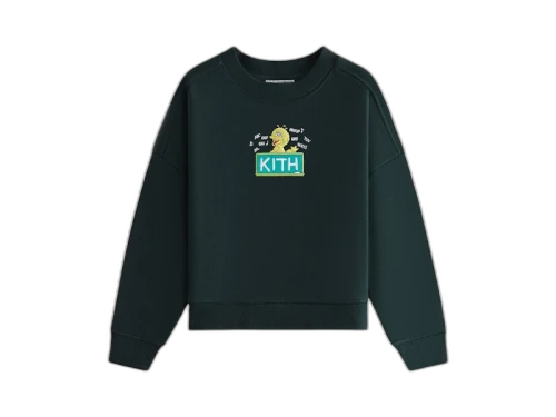Kith x Sesame Street Kids Big Bird Nelson Crewneck Stadium