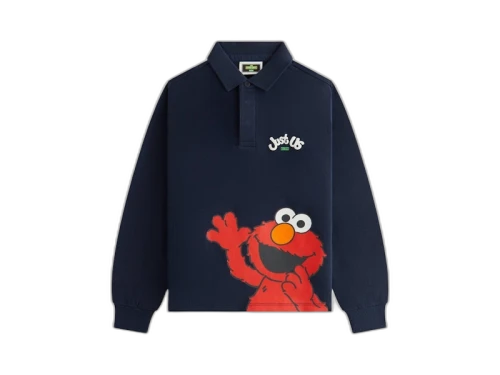 Kith x Sesame Street Kids Elmo & Cookie Monster Rugby Nocturnal