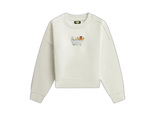 Kith x Sesame Street Kids Ernie Nelson Crewneck Chalk