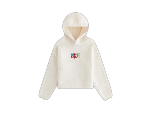 Kith x Sesame Street Kids Sherpa Hoodie Sandrift