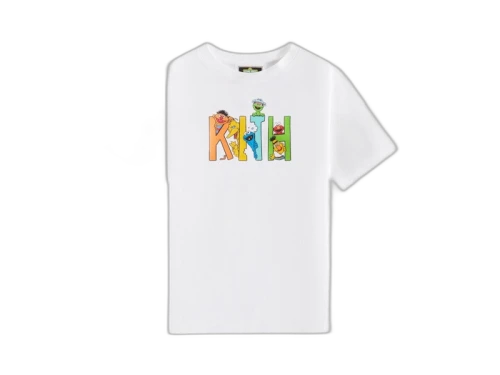 Kith x Sesame Street Kids Tee White