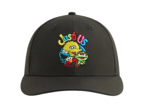Kith x Sesame Street New Era 59Fifty Low Profile Fitted Cap Black