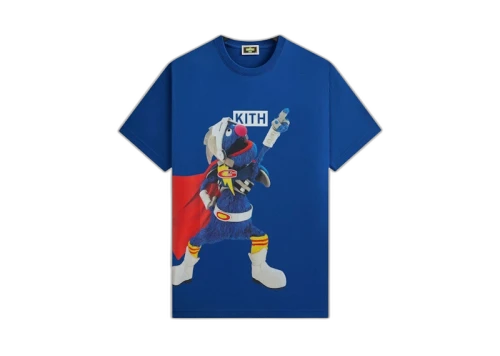 Kith x Sesame Street Super Grover Tee Current