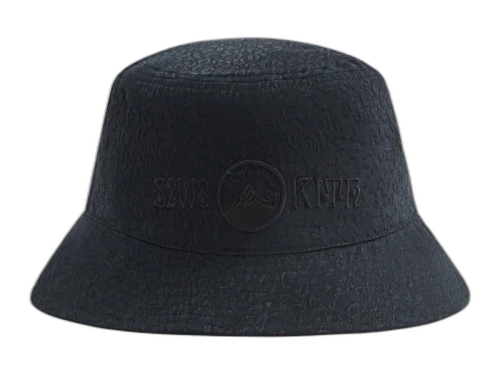 Kith x South2 West8 For Columbia Leopard Jacquard Dawson Bucket Black