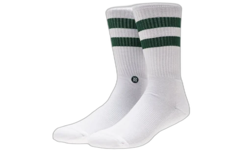 Kith x Stance Fall '18 Crew Sock White/Forest Green