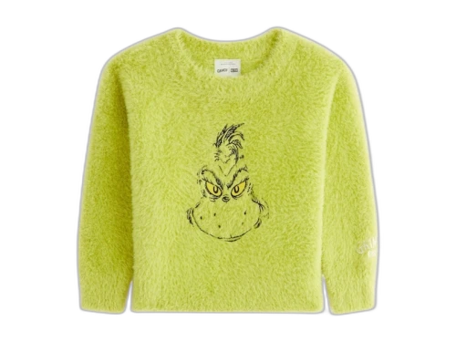 Kith x The Grinch Baby Mohair Sweater Matcha